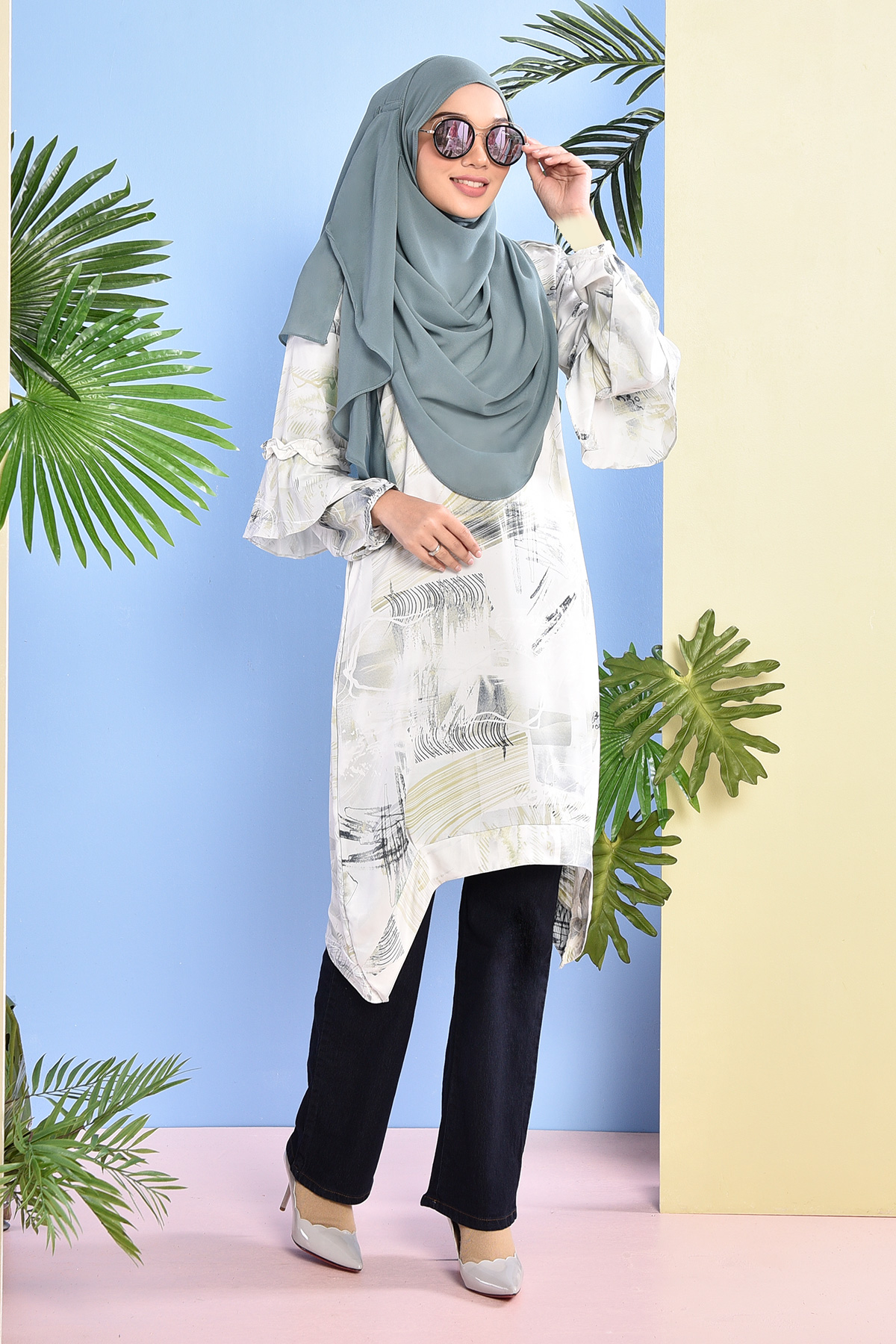 Blouse Beth Madonna - Green