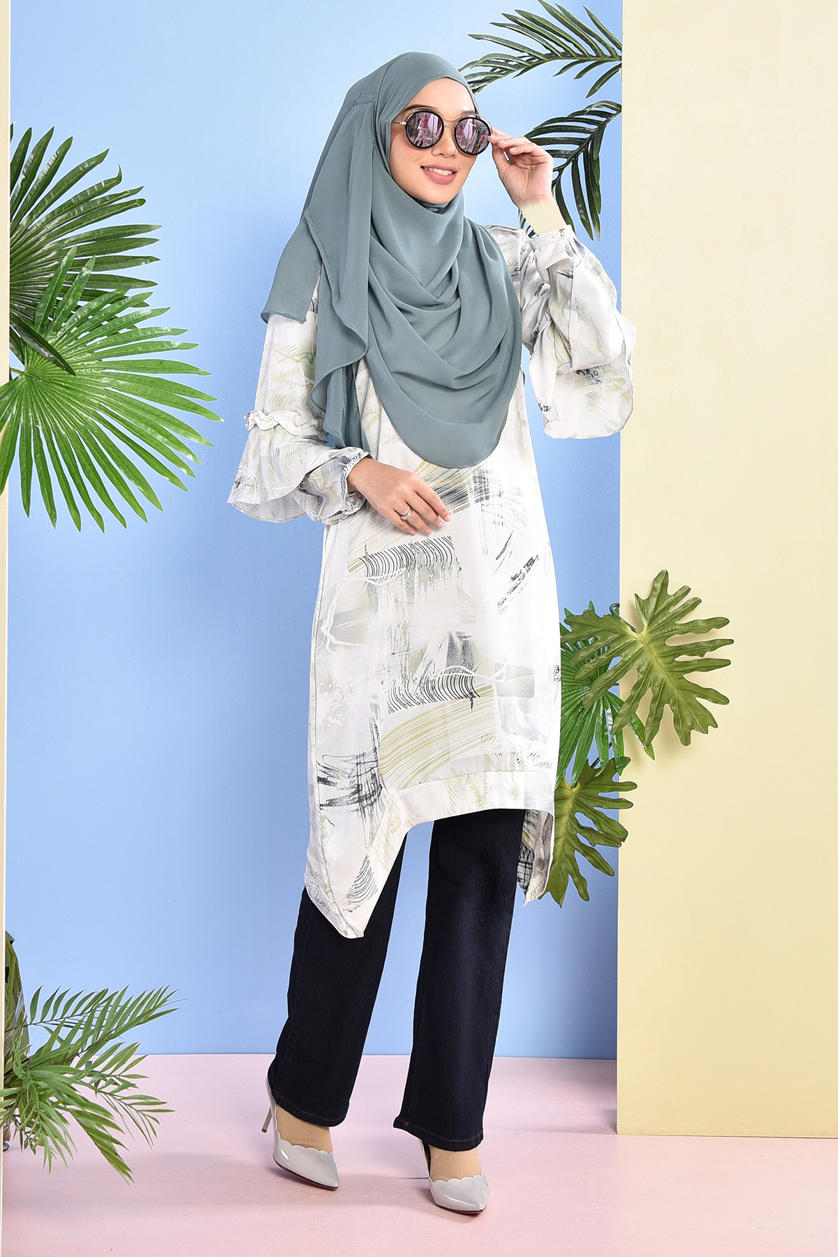 Blouse Beth Madonna - Green