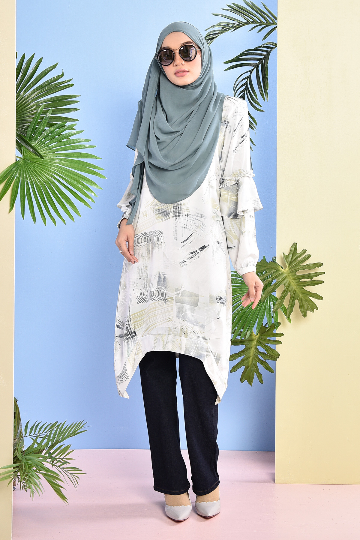 Blouse Beth Madonna - Green