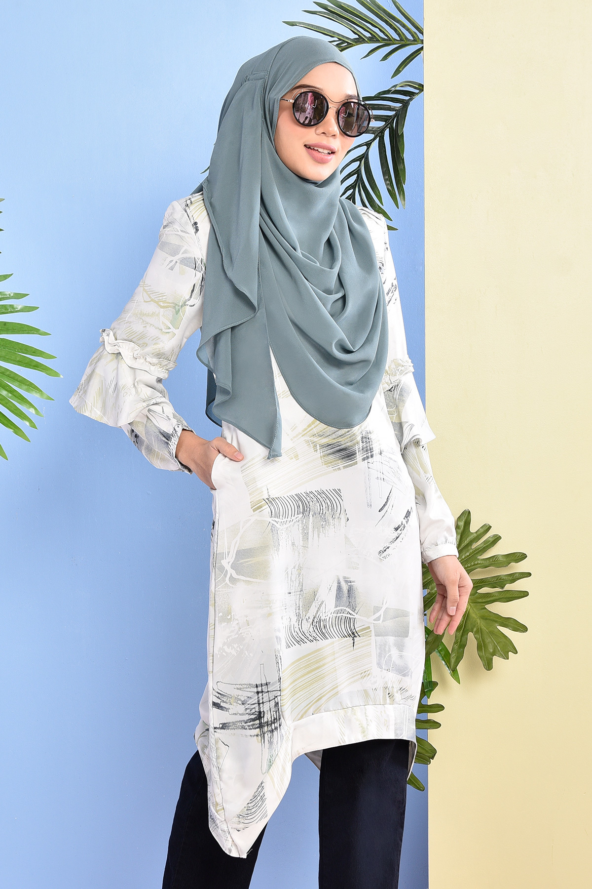 Blouse Beth Madonna - Green