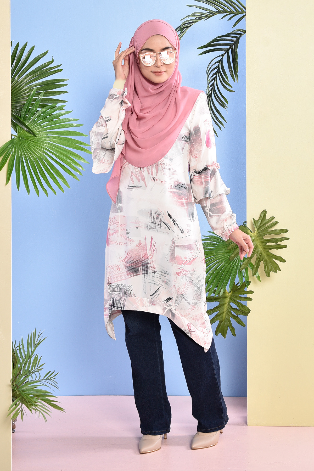 Blouse Beth Madonna - Pink
