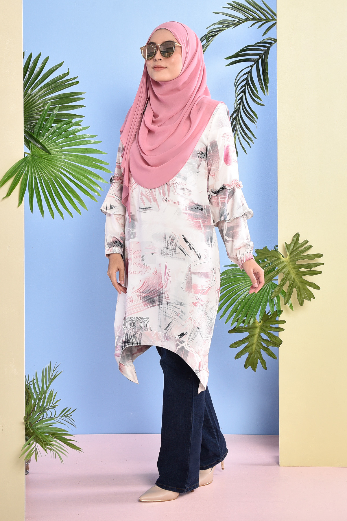 Blouse Beth Madonna - Pink