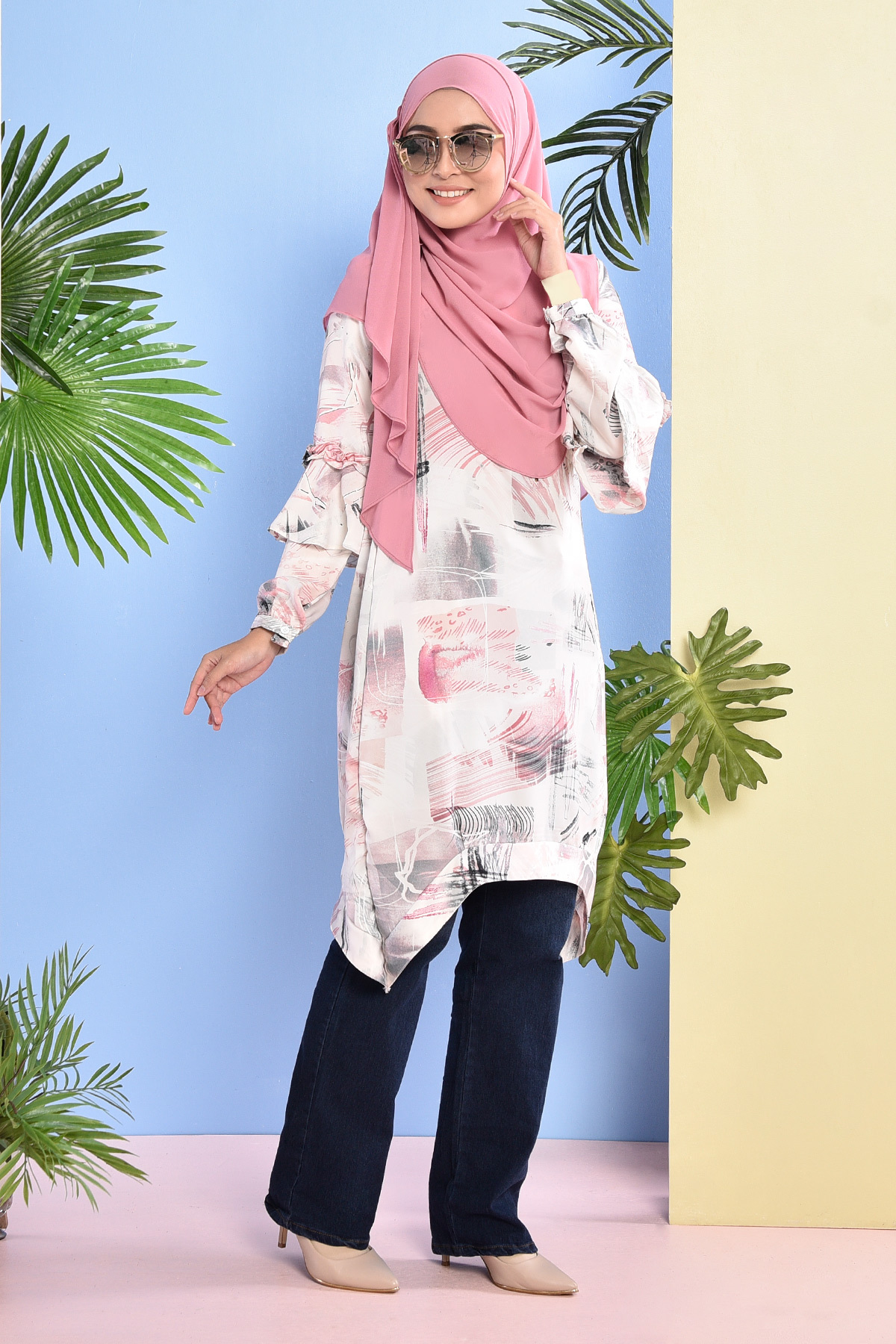 Blouse Beth Madonna - Pink