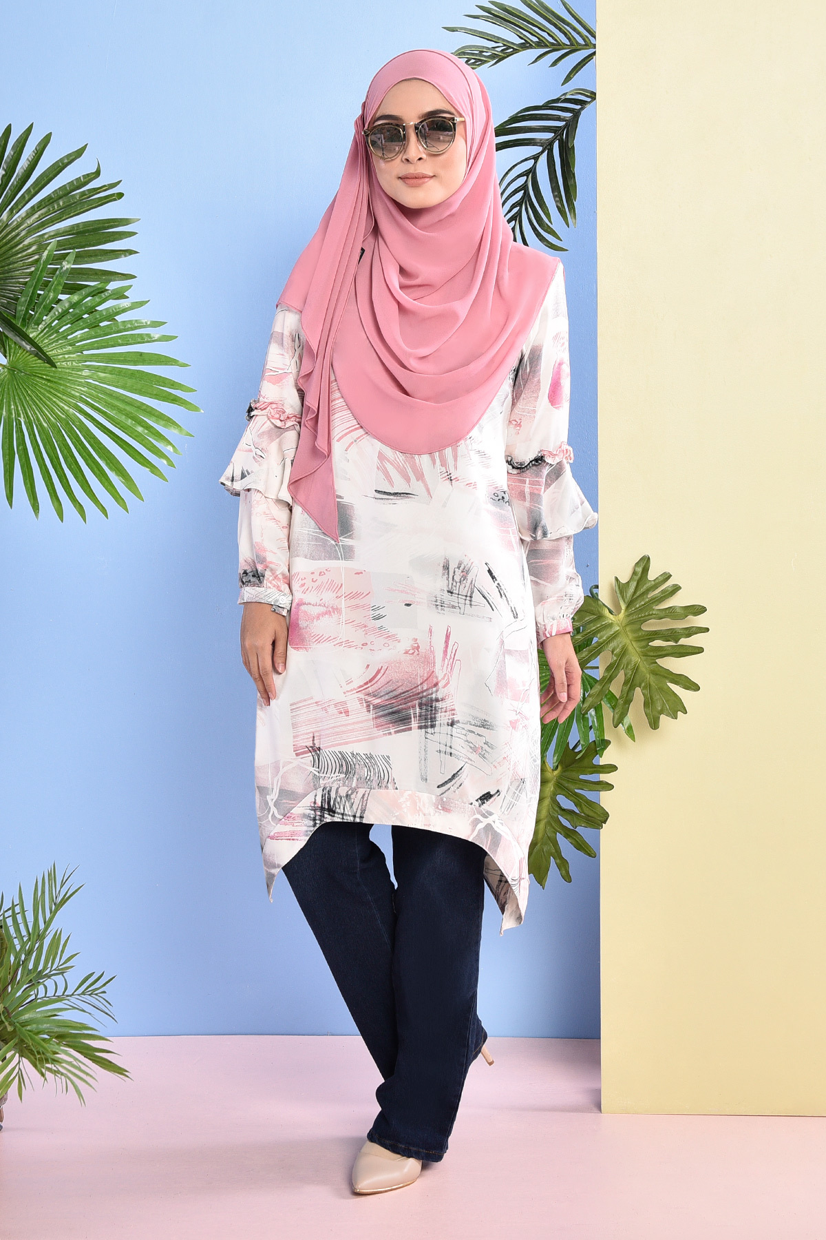 Blouse Beth Madonna - Pink