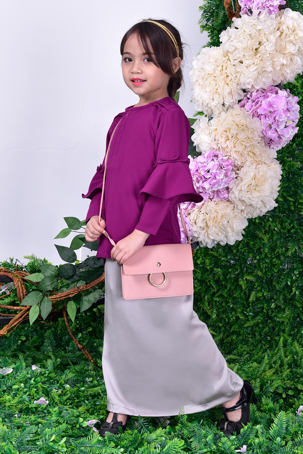 Blouse Beth Kids - Ribena Purple