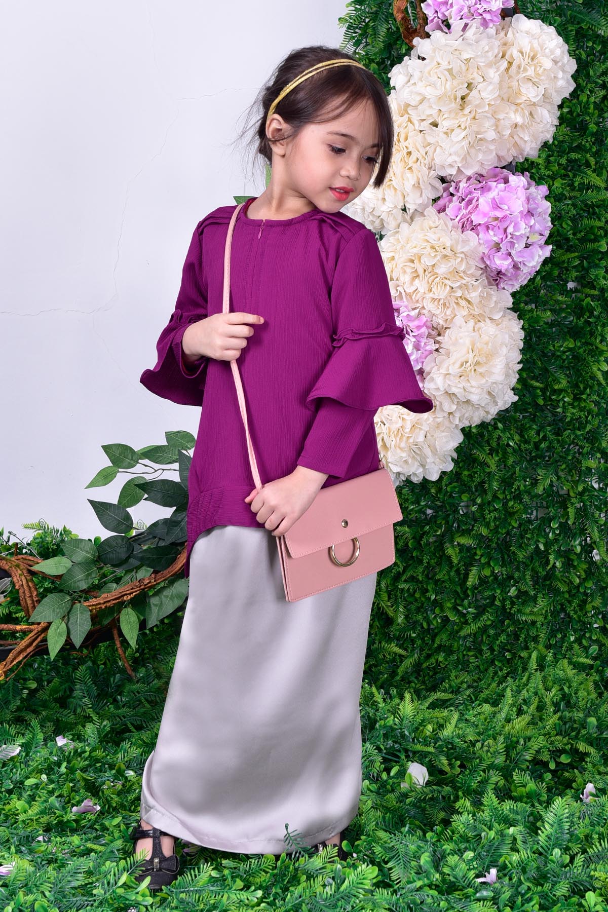Blouse Beth Kids - Ribena Purple