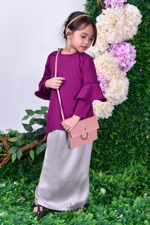 Blouse Beth Kids - Ribena Purple