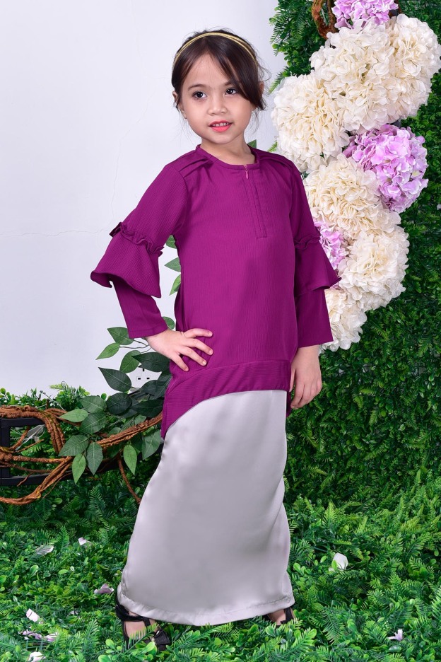 Blouse Beth Kids - Ribena Purple
