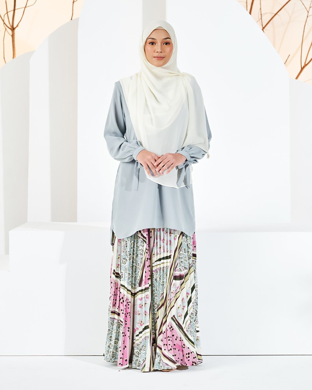 Blouse Caera - Dusty Mint
