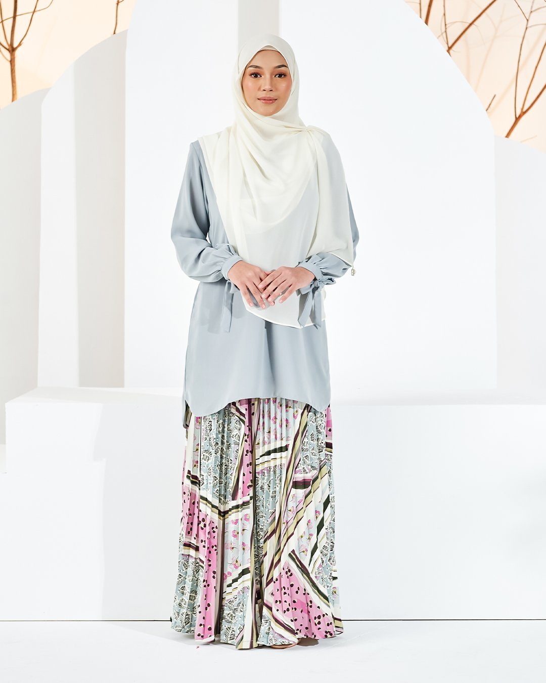 Blouse Caera - Dusty Mint