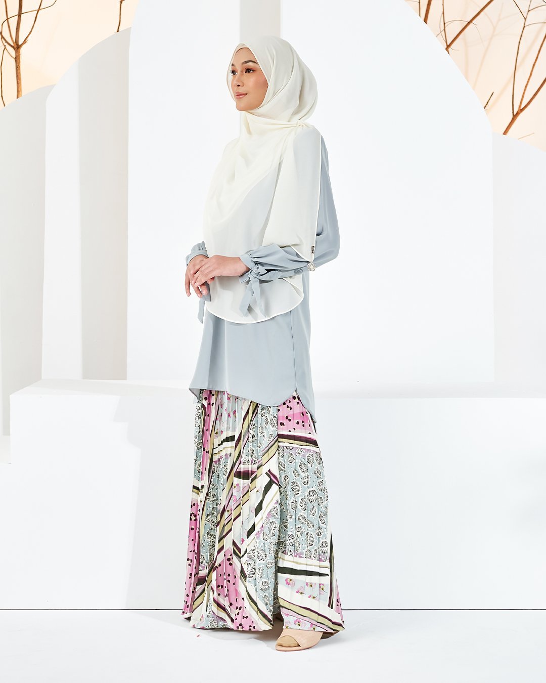 Blouse Caera - Dusty Mint