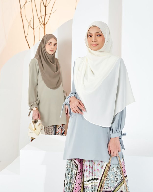 Blouse Caera - Dusty Mint