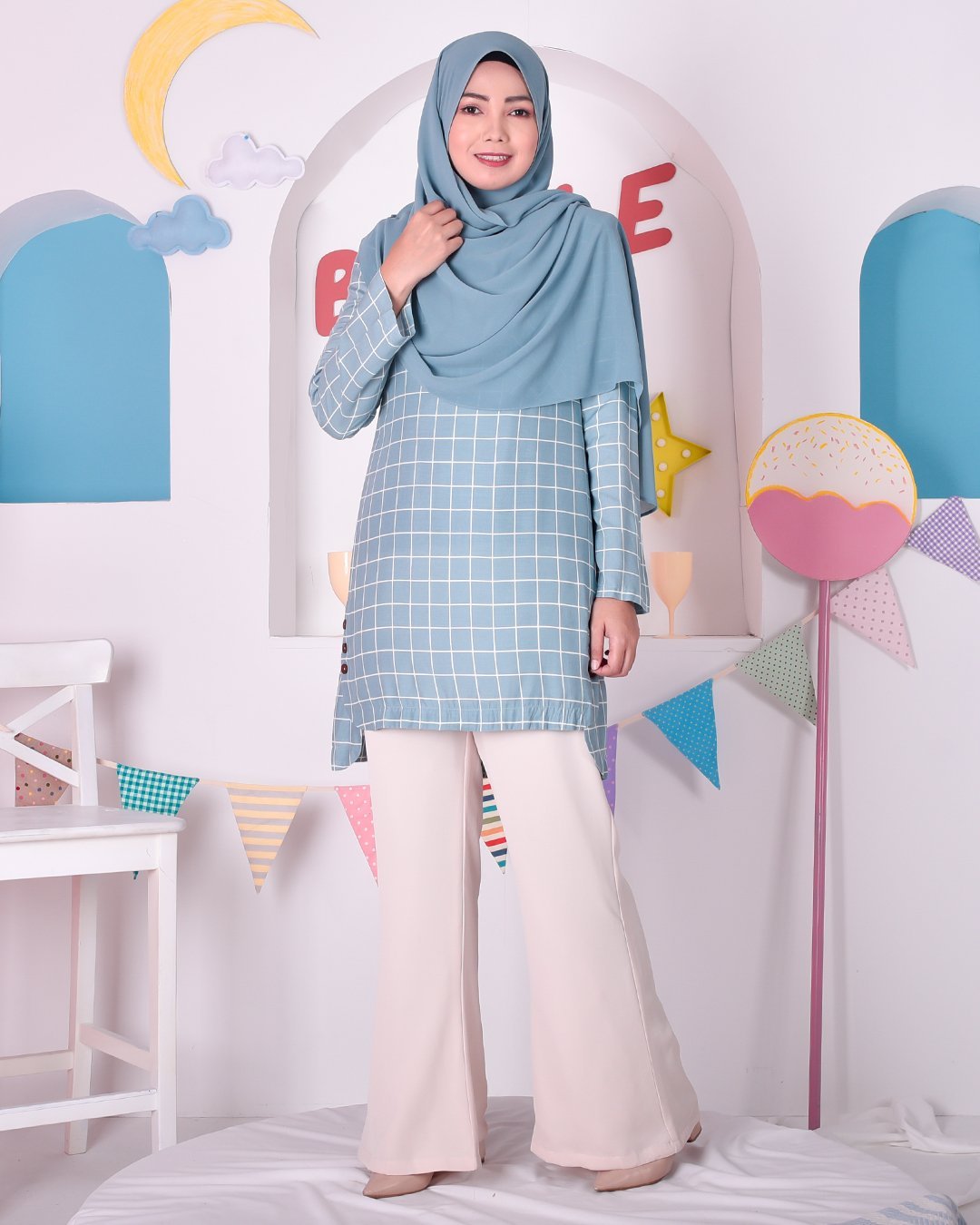 Blouse Callen - Capri Green