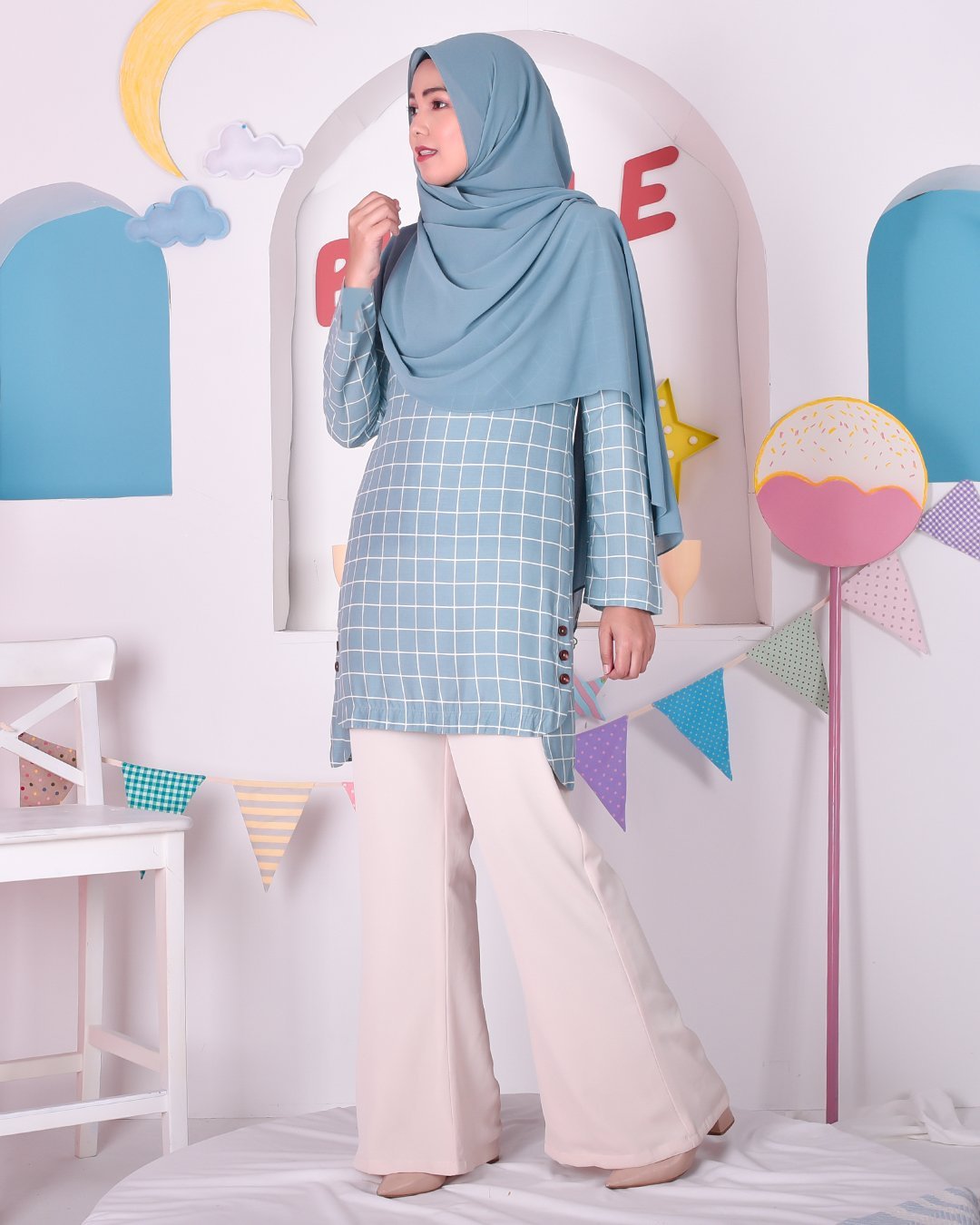 Blouse Callen - Capri Green