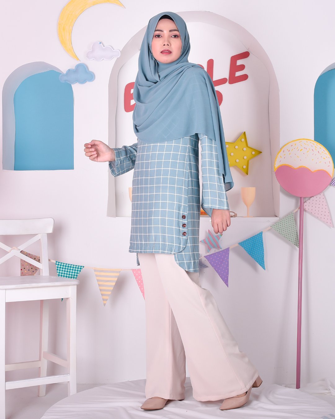 Blouse Callen - Capri Green