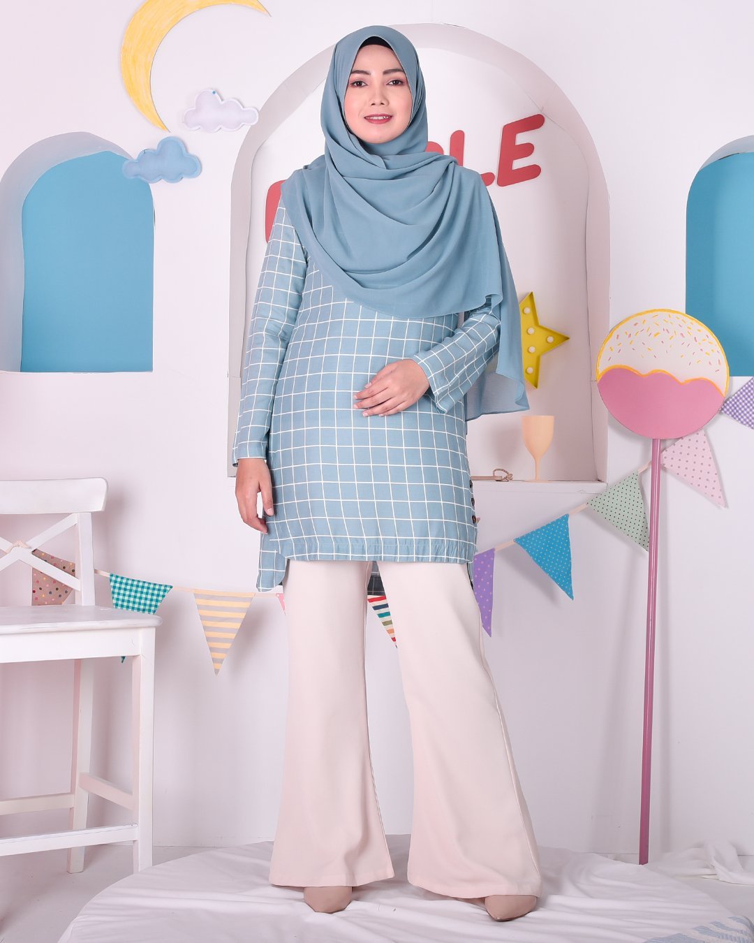 Blouse Callen - Capri Green