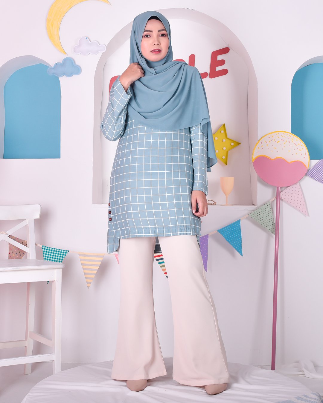 Blouse Callen - Capri Green