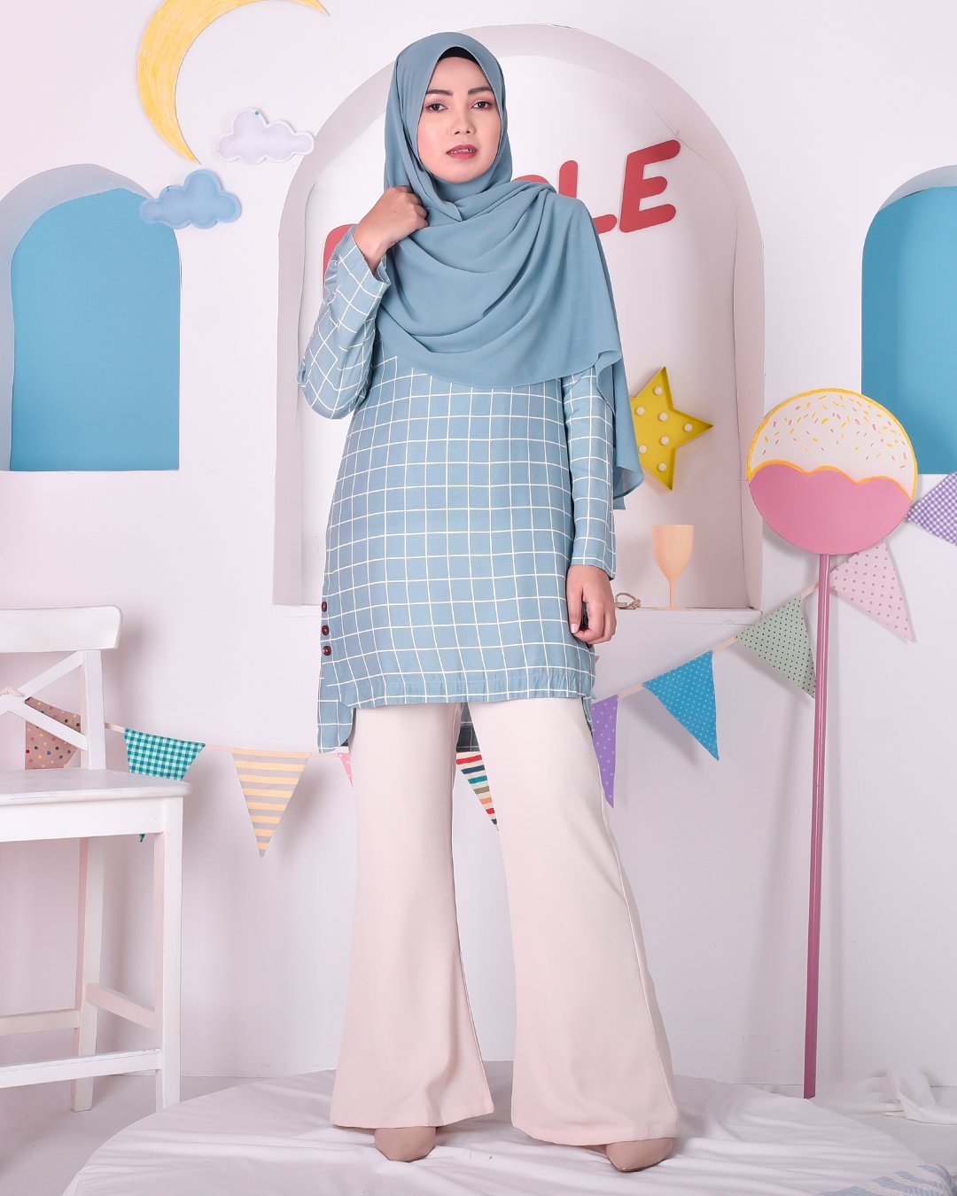 Blouse Callen - Capri Green