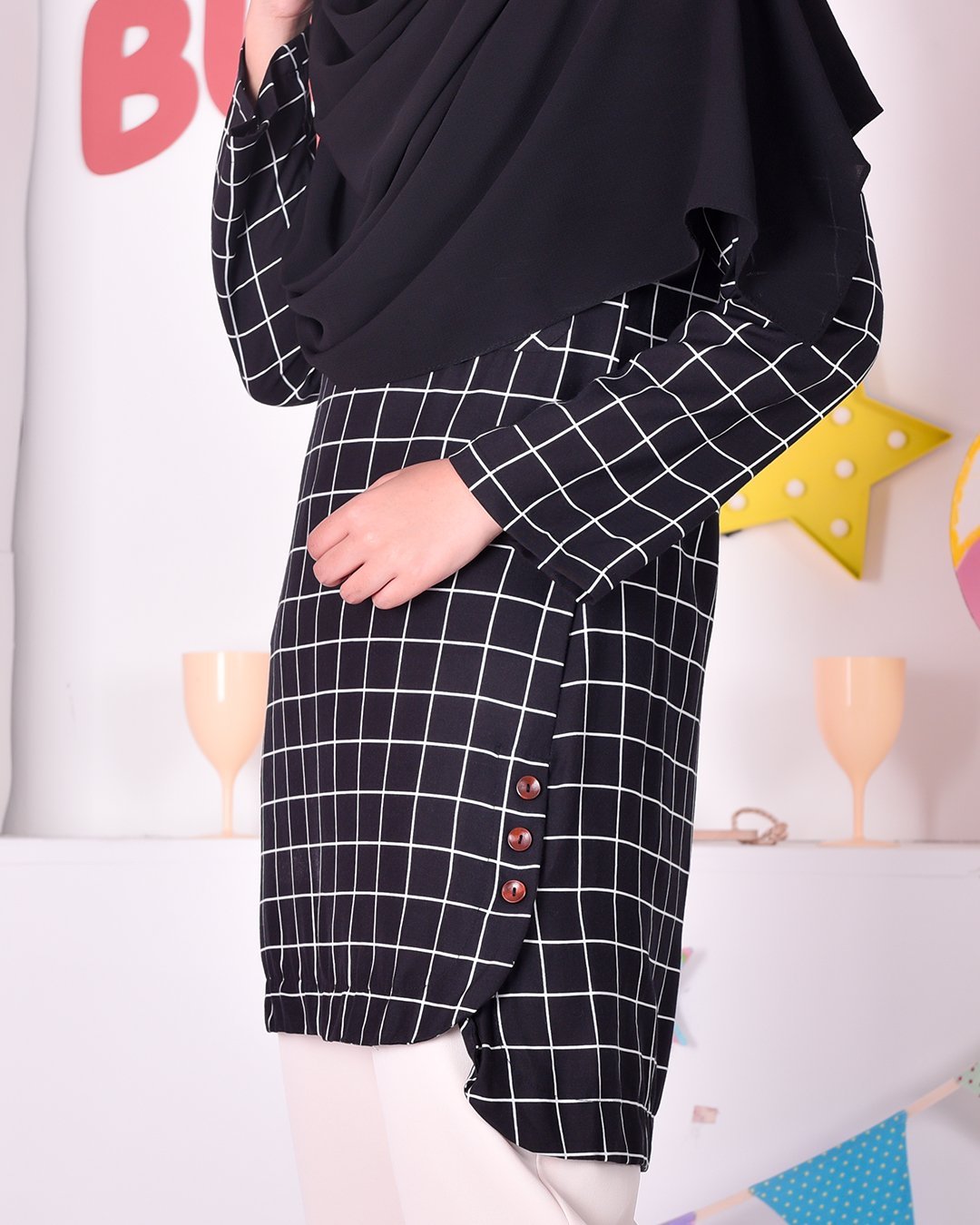 Blouse Callen - Matte Black