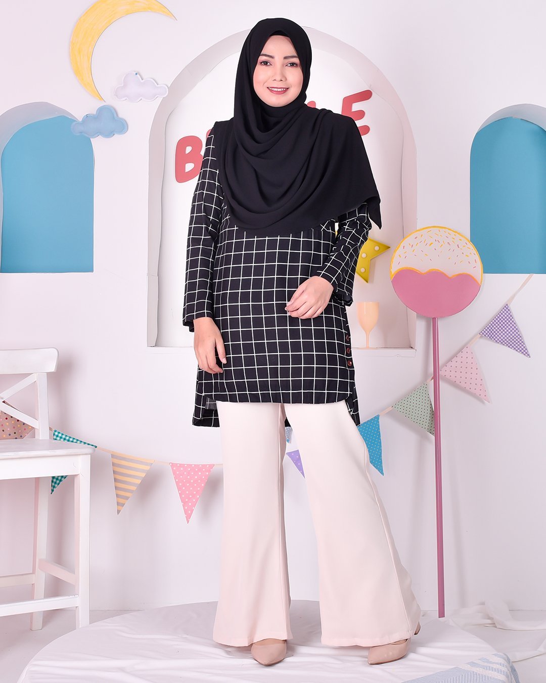 Blouse Callen - Matte Black
