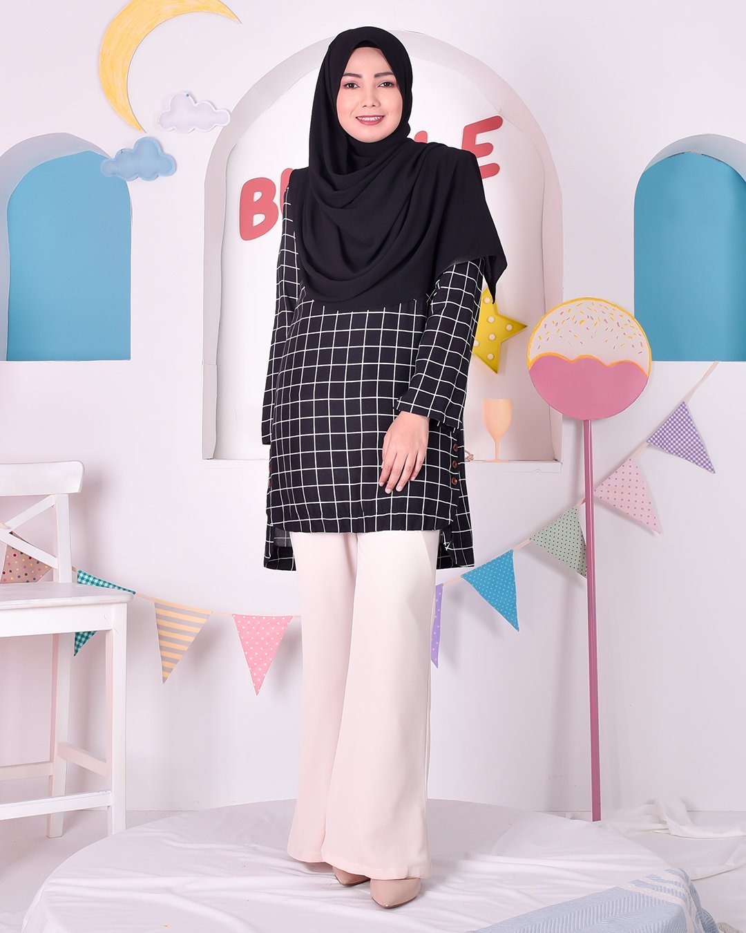 Blouse Callen - Matte Black