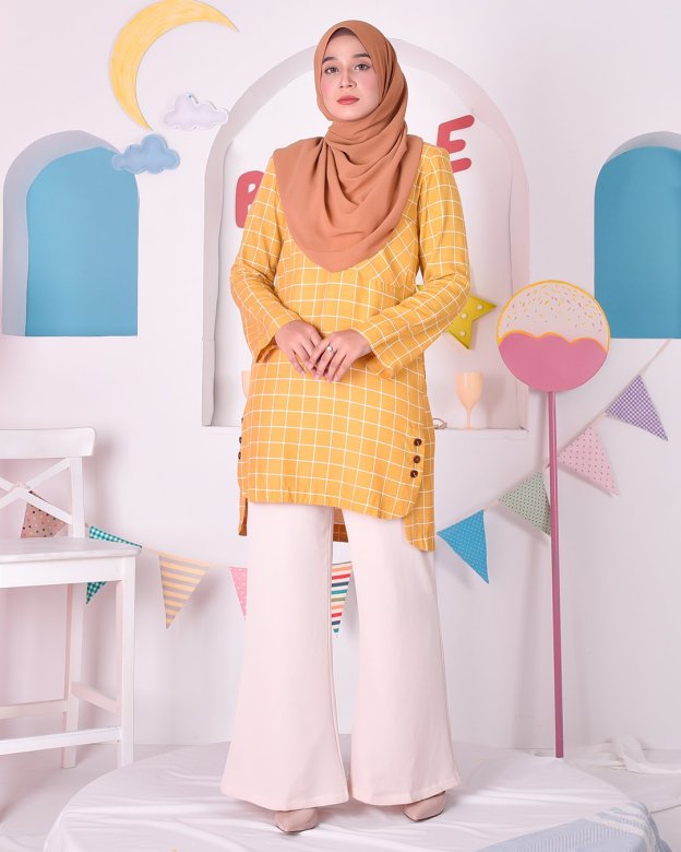Blouse Callen - Yuja Yellow