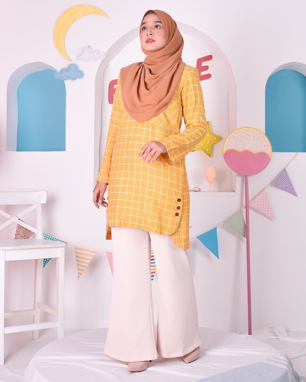 Blouse Callen - Yuja Yellow
