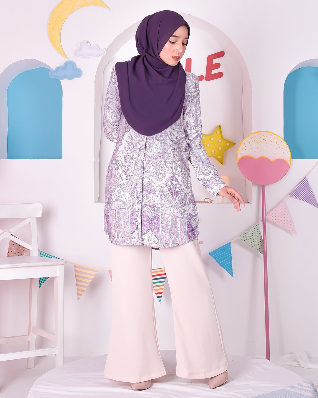 Blouse Casey - Lacoste Purple