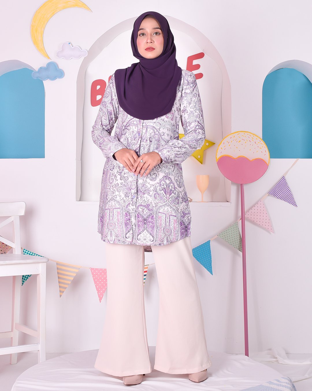 Blouse Casey - Lacoste Purple