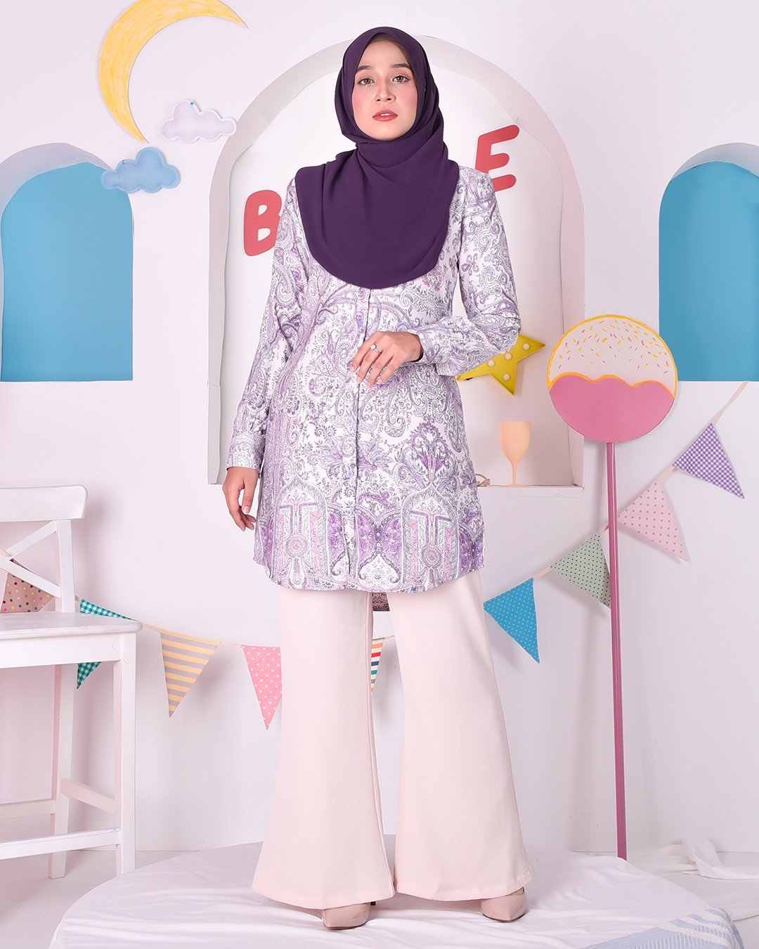 Blouse Casey - Lacoste Purple