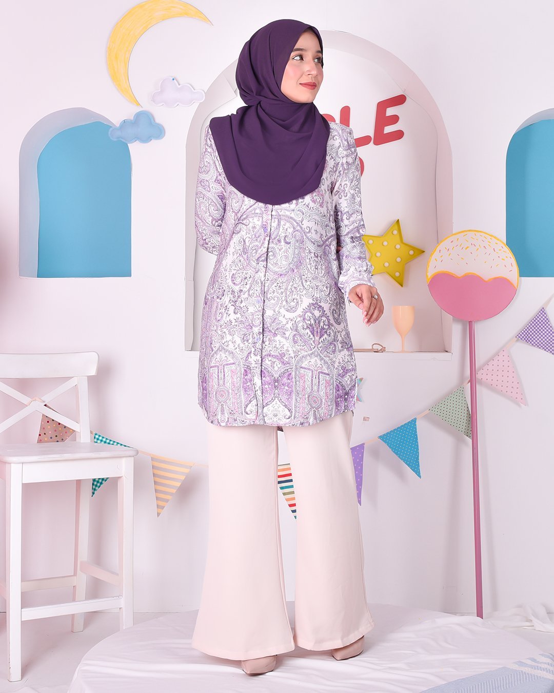 Blouse Casey - Lacoste Purple