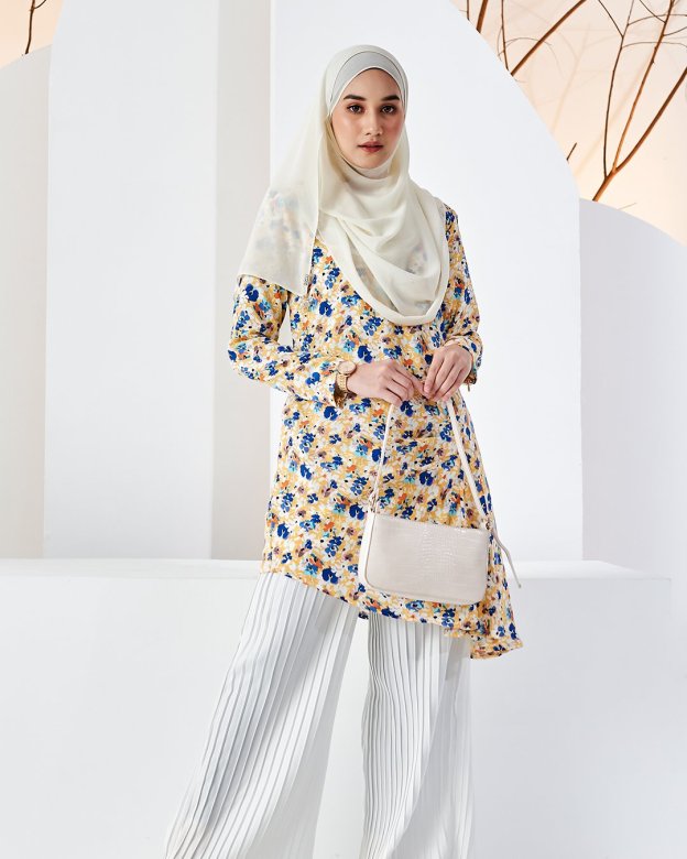 Blouse Cliona - Floral Oat