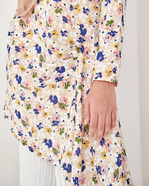 Blouse Cliona - Floral Peach