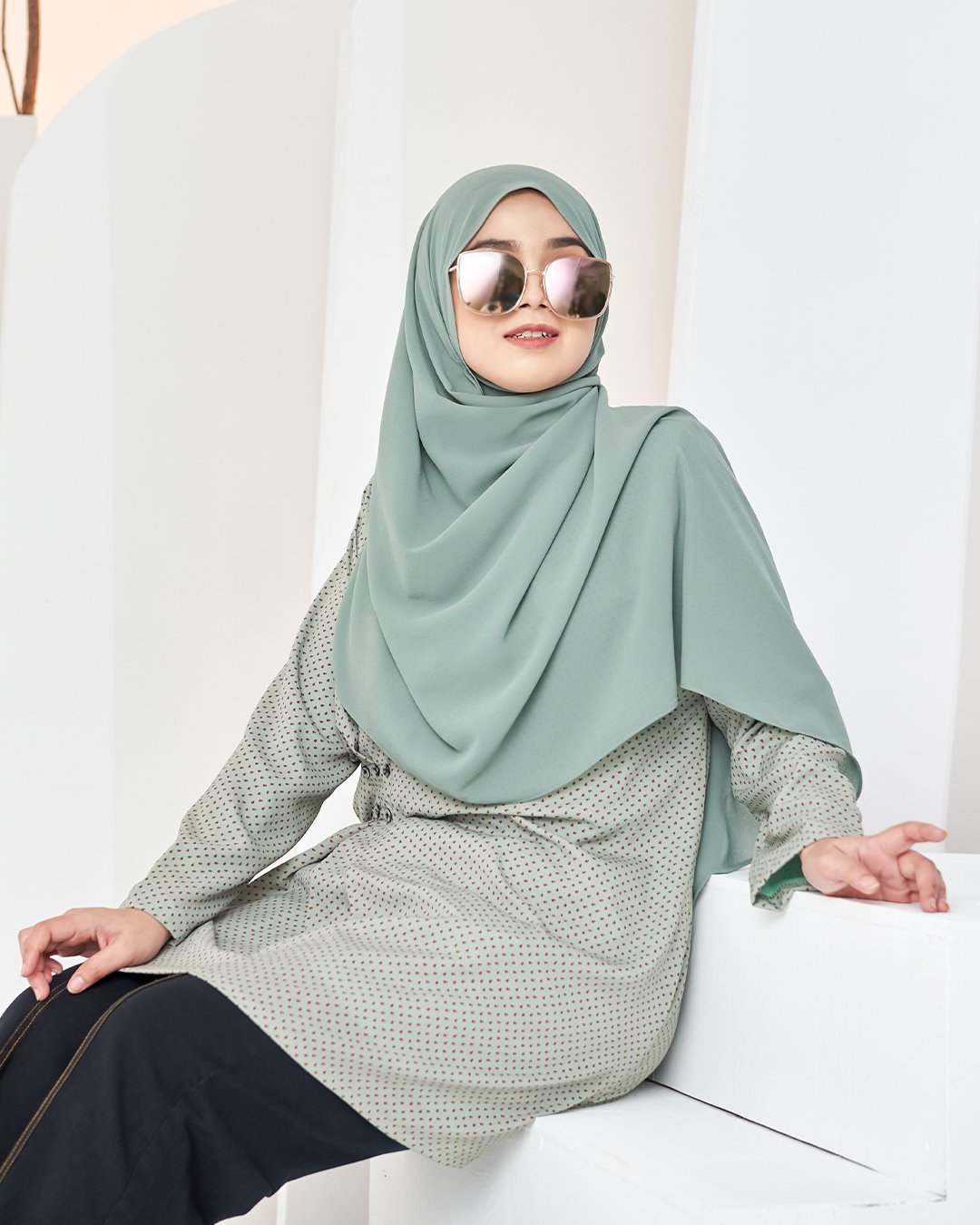 Blouse Colleen - Mint Green