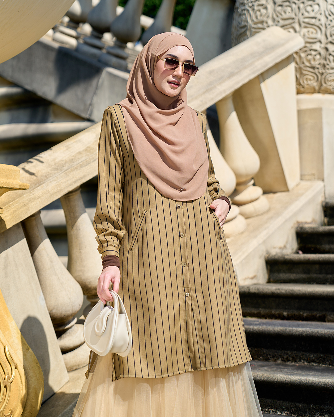 Blouse Darisa Stripe - Nikita Coffee