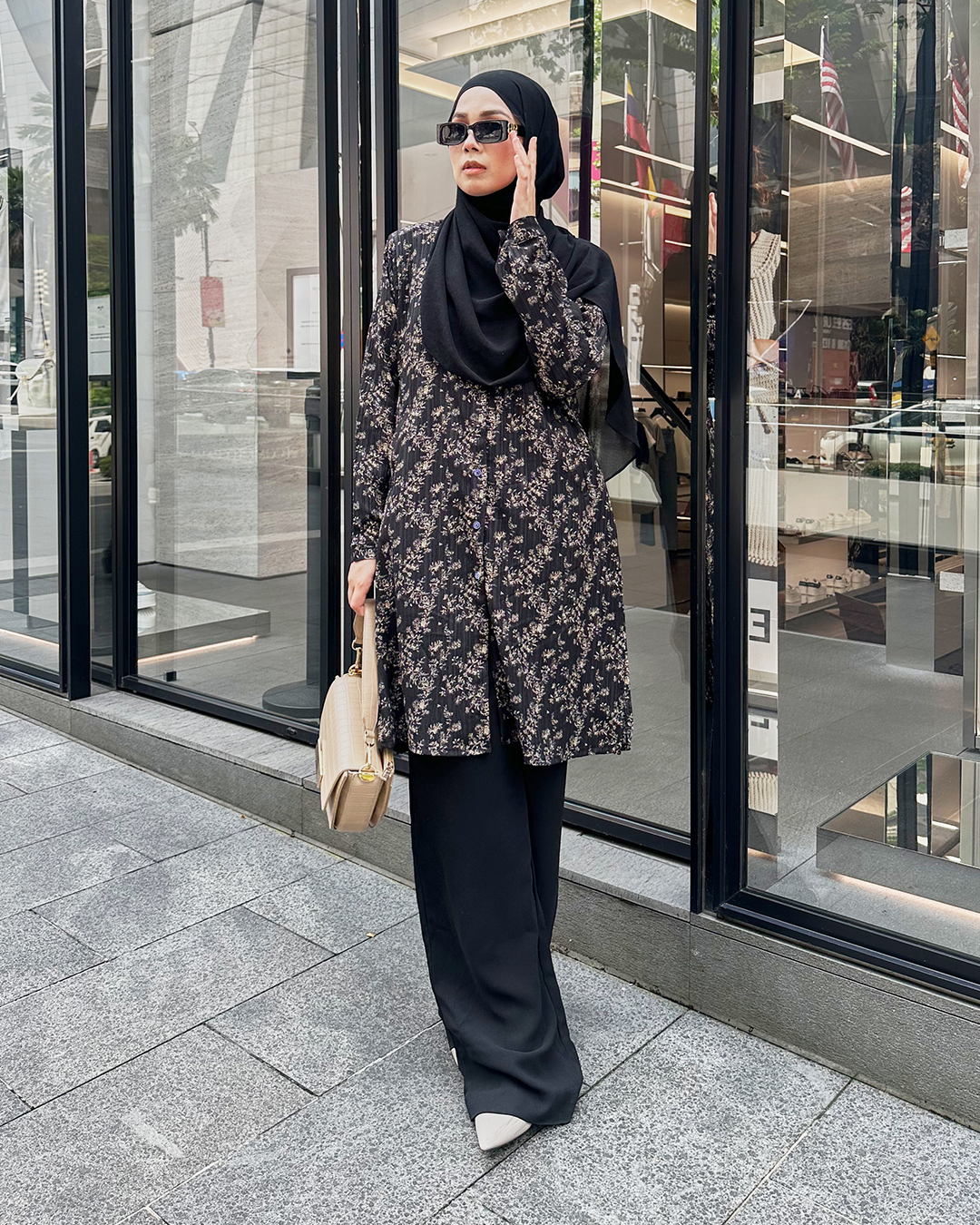 Blouse Darisa Peony Series