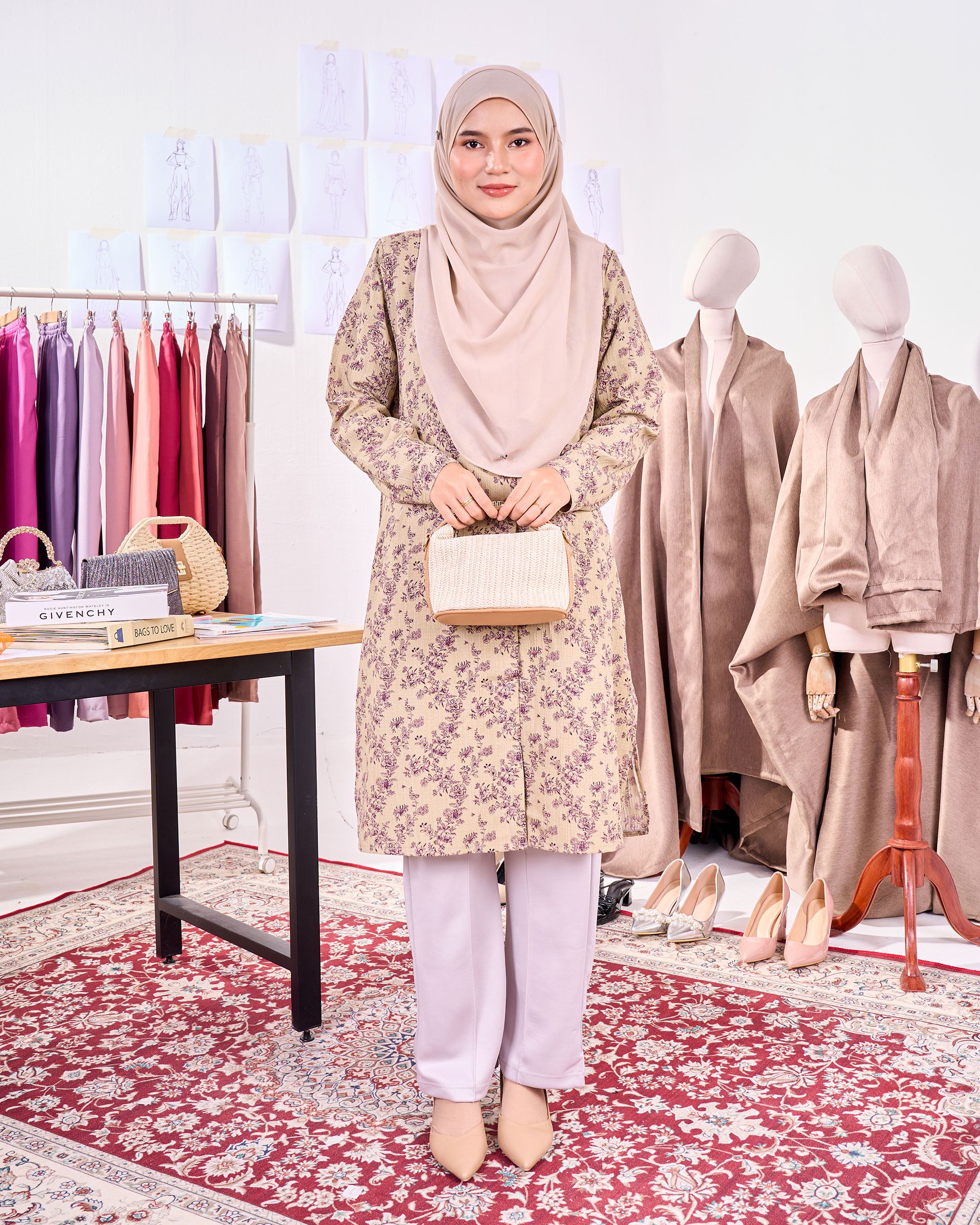 Blouse Darisa Peony Series