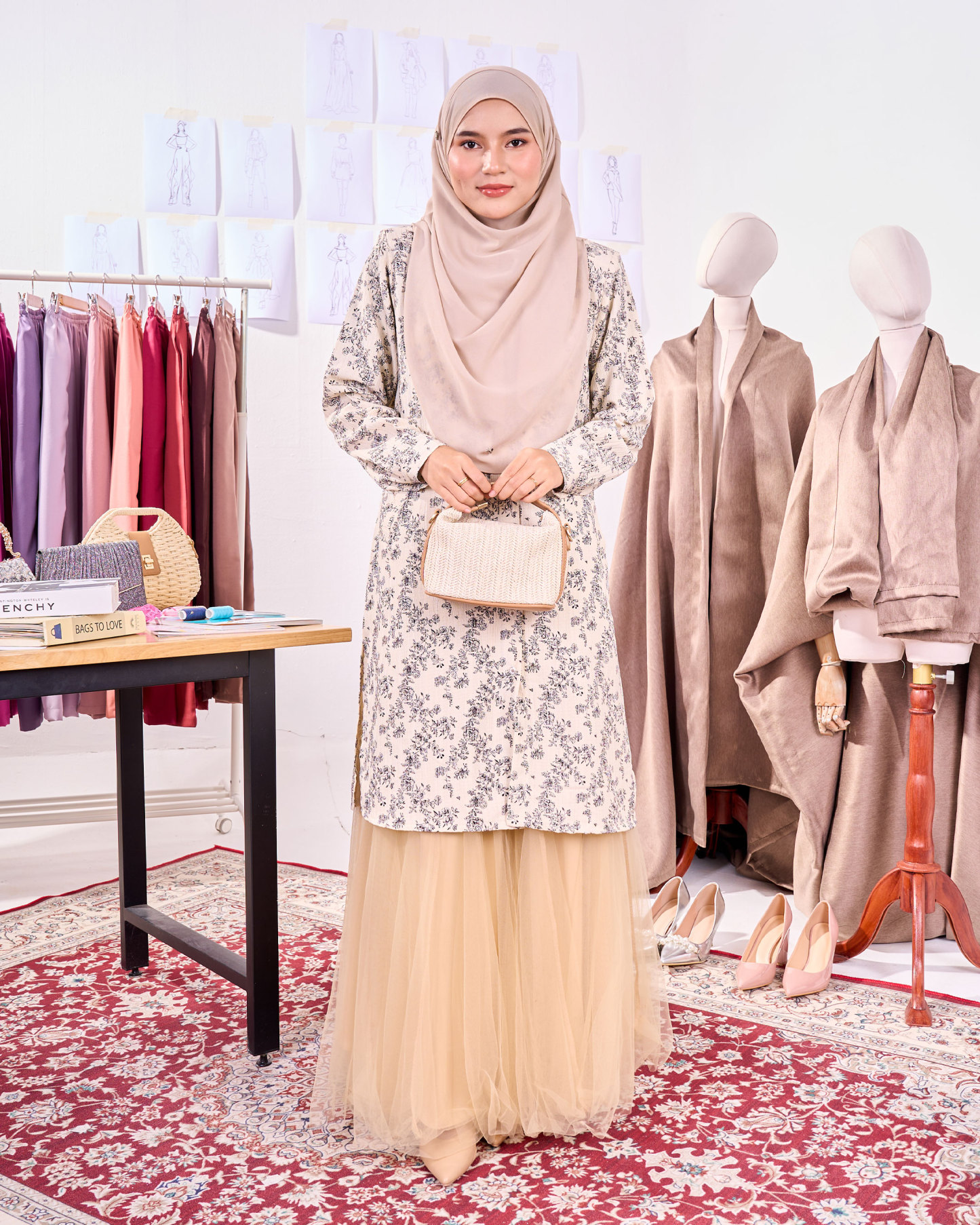Blouse Darisa Peony Series