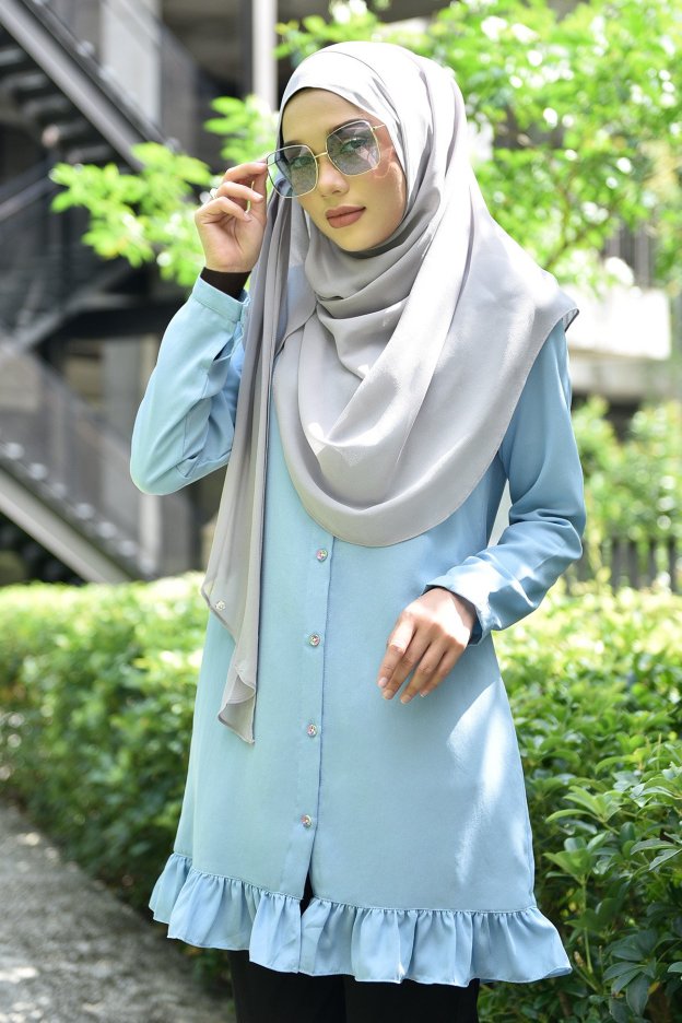 Blouse Darlina - Sky Blue