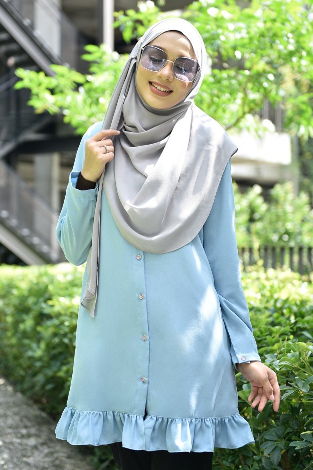 Blouse Darlina - Sky Blue