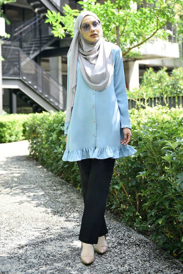 Blouse Darlina - Sky Blue