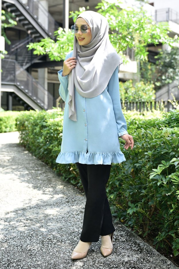 Blouse Darlina - Sky Blue