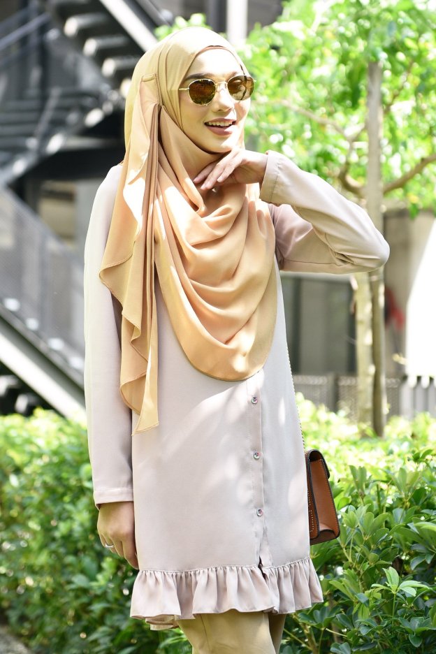 Blouse Darlina - Creamy Brown