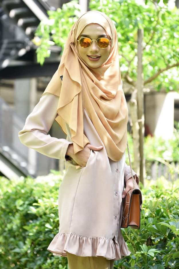 Blouse Darlina - Creamy Brown