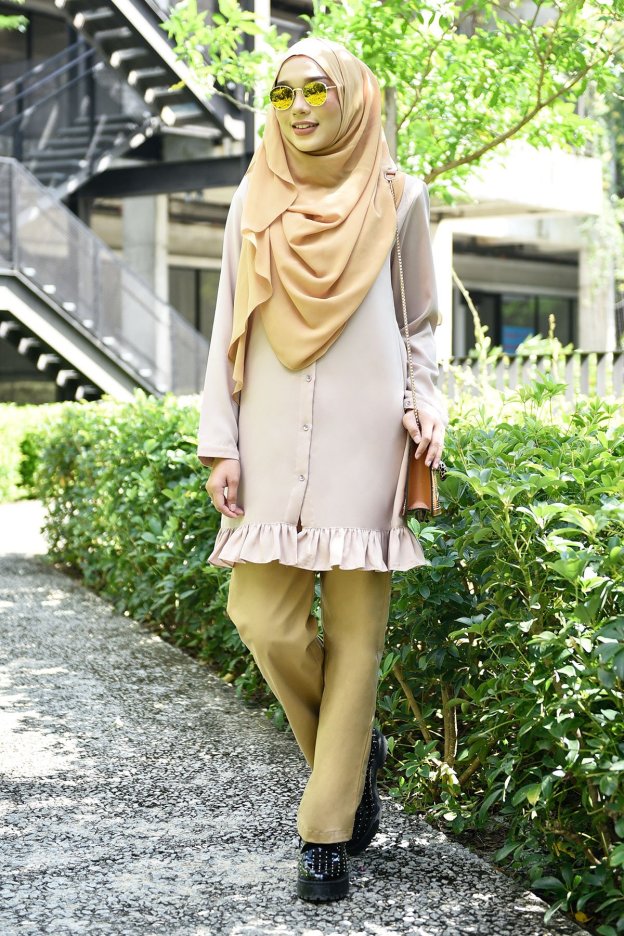 Blouse Darlina - Creamy Brown