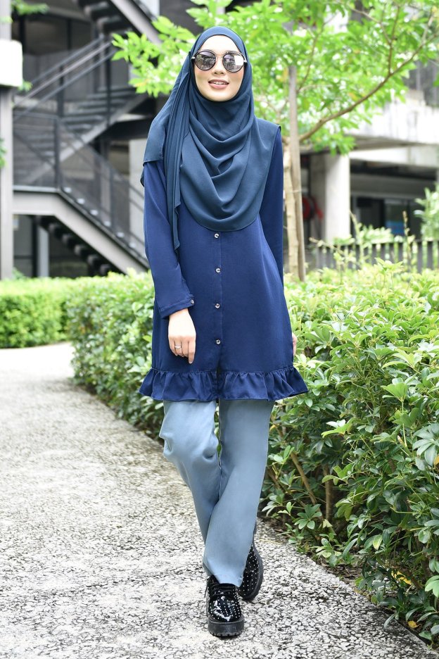 Blouse Darlina - Midnight Blue