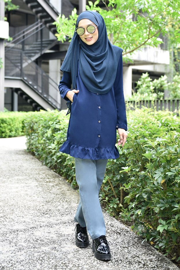 Blouse Darlina - Midnight Blue