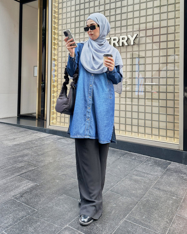 Blouse Denim Darisa