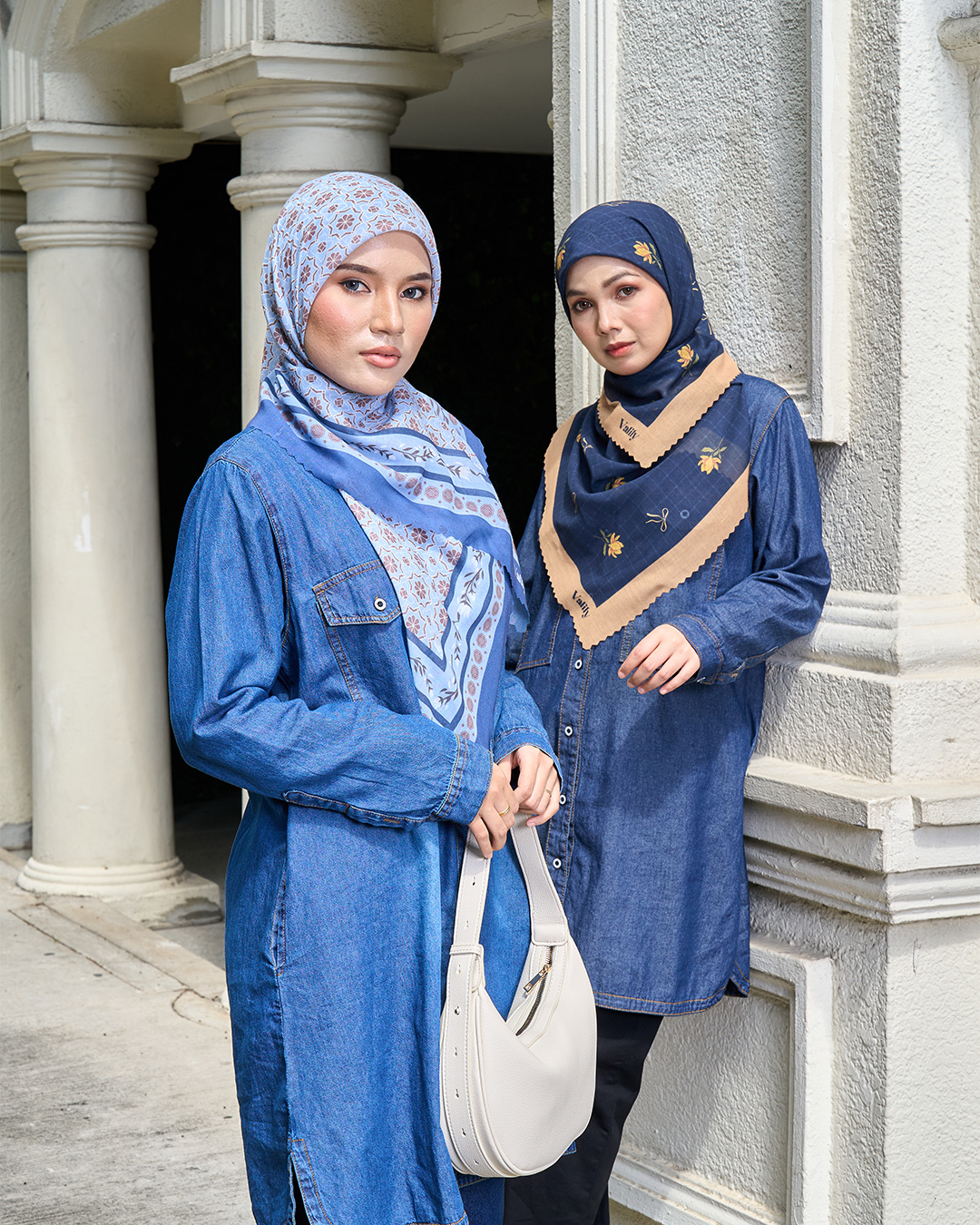 Blouse Denim Jeans Aralyn 