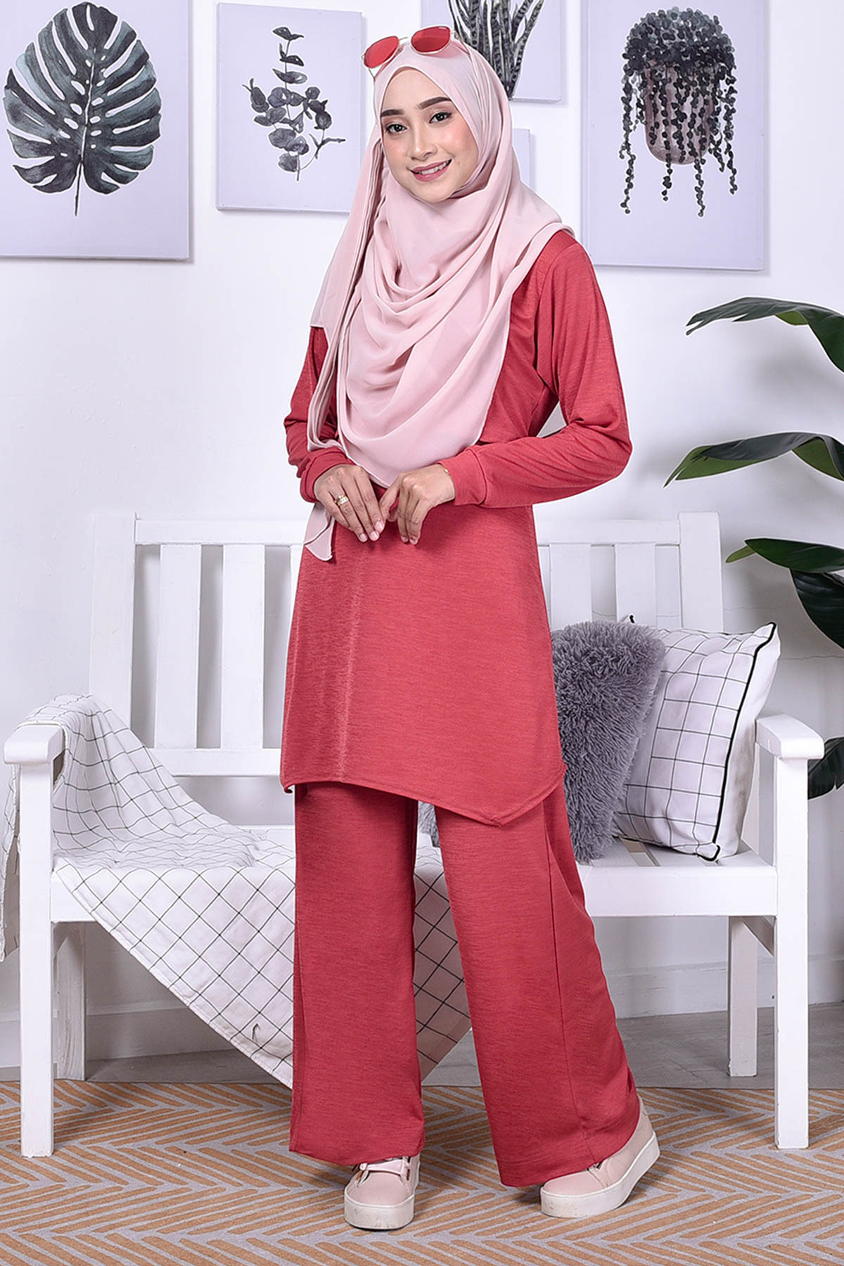Blouse Donna - Salmon Orange